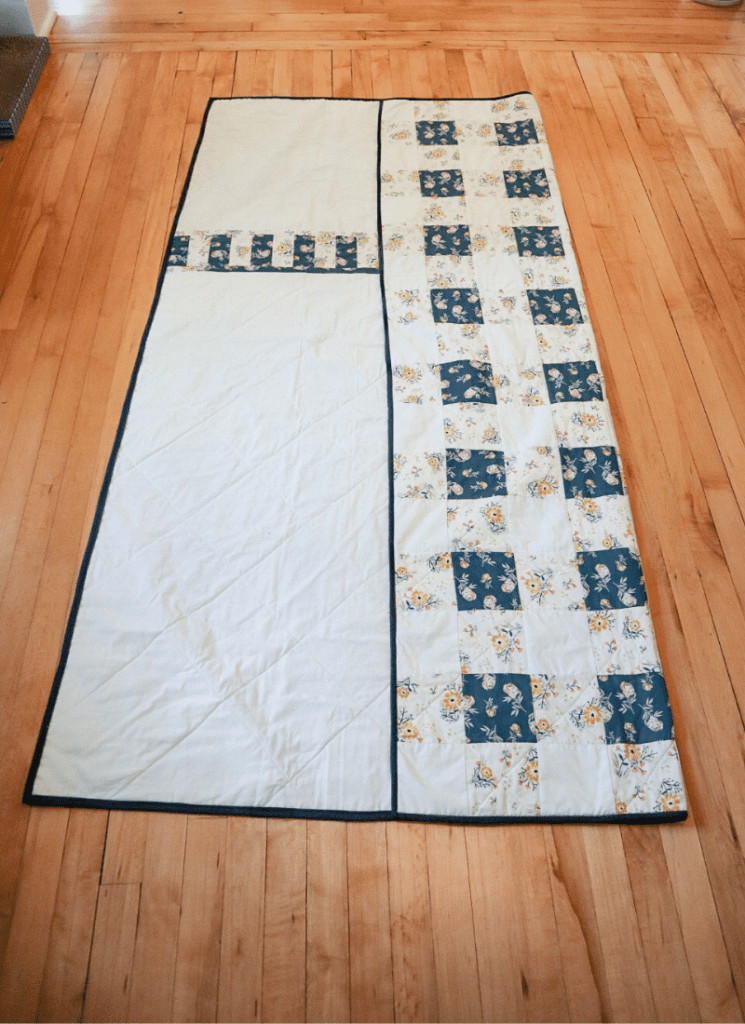How to Fold a Quilt for a Quilt Ladder Hailey Stitches