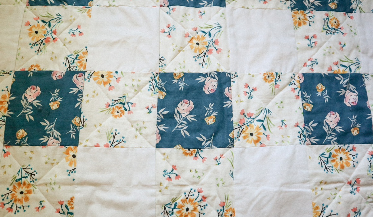 How to Fold a Quilt for a Quilt Ladder Hailey Stitches