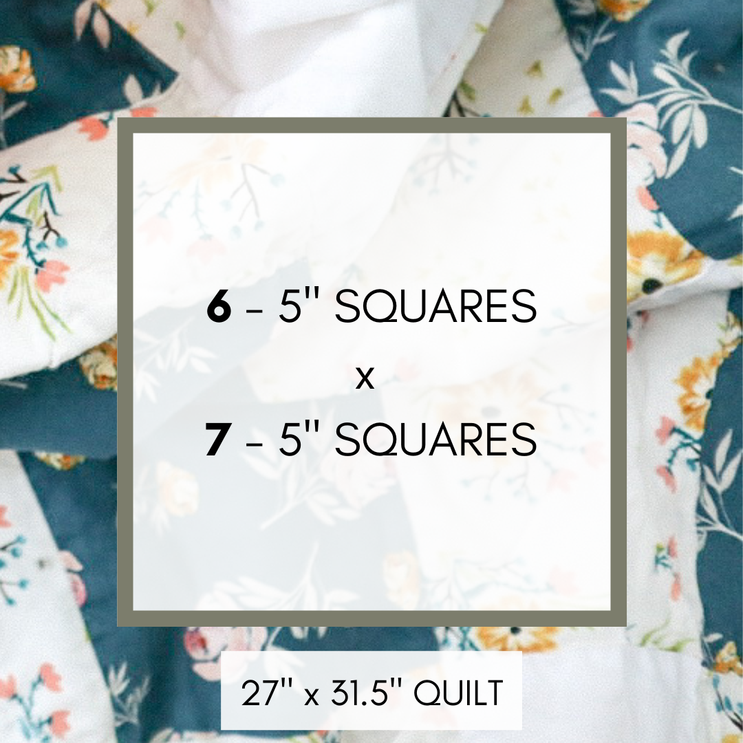 How Many Five Inch Squares Do I Need to Make a Quilt? Hailey Stitches
