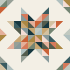 Charming Sawtooth Quilt Pattern (PDF Download)