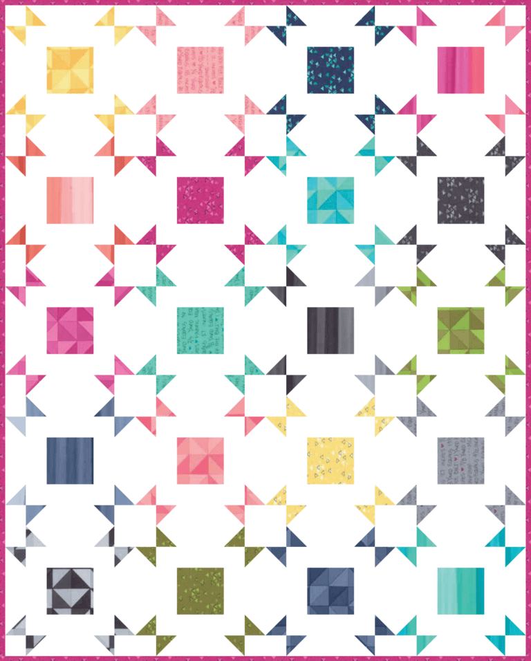 30 Totally Free Layer Cake Quilt Patterns for Beginners - Hailey Stitches