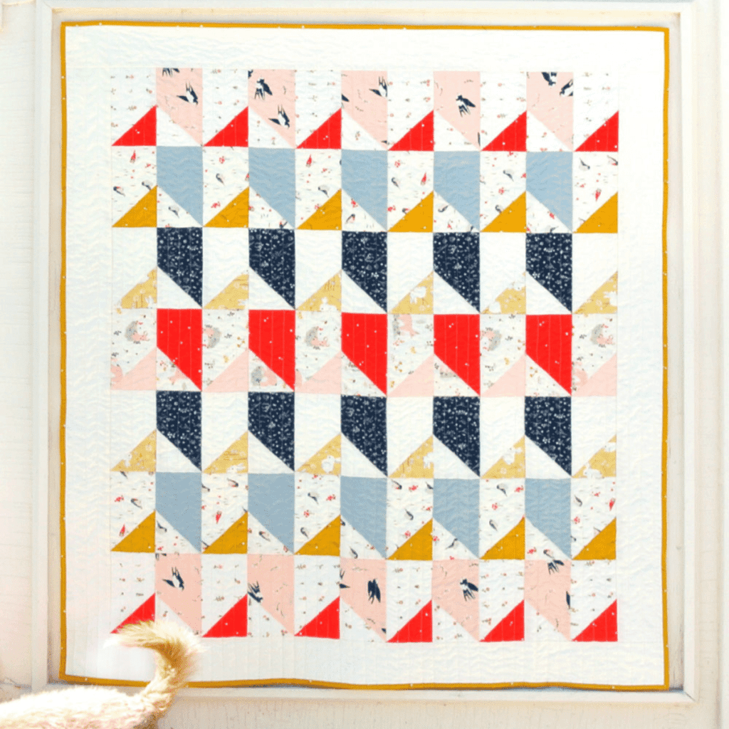 25 Free Fat Quarter Quilt Patterns