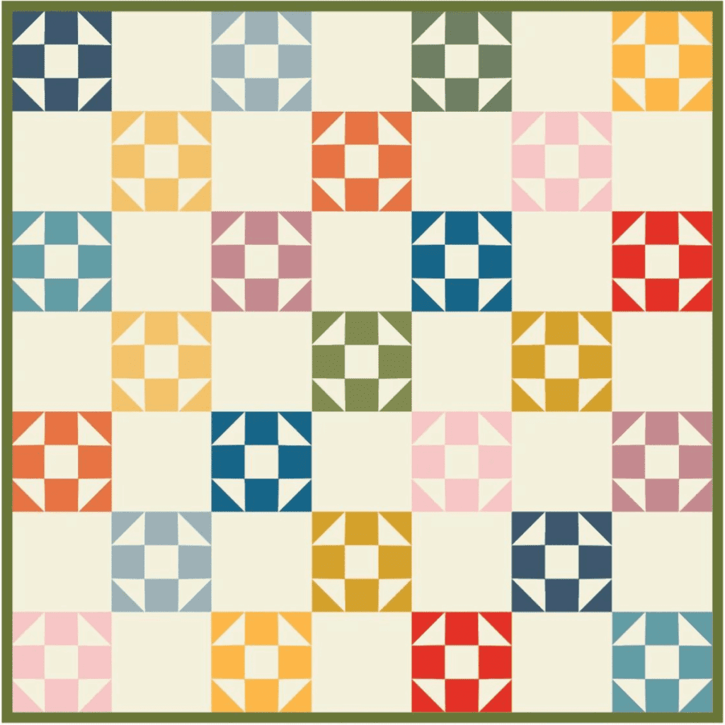 25 Free Fat Quarter Quilt Patterns