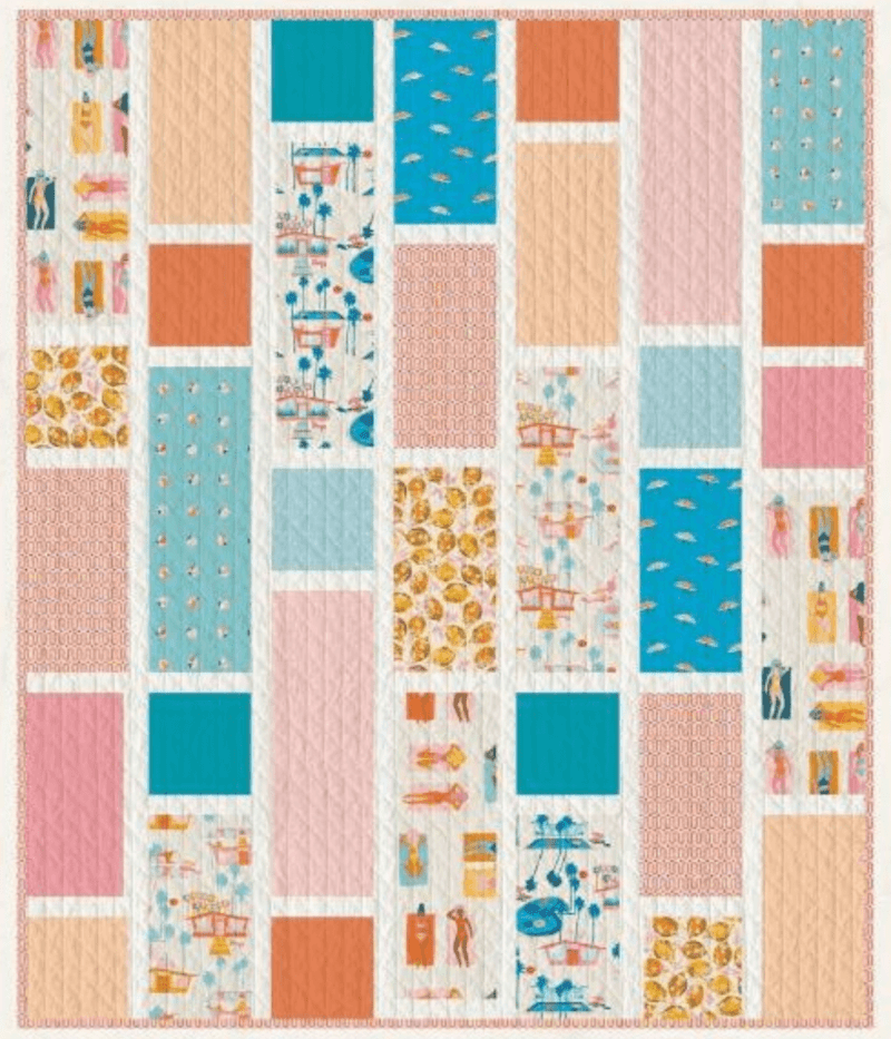 25 Free Fat Quarter Quilt Patterns