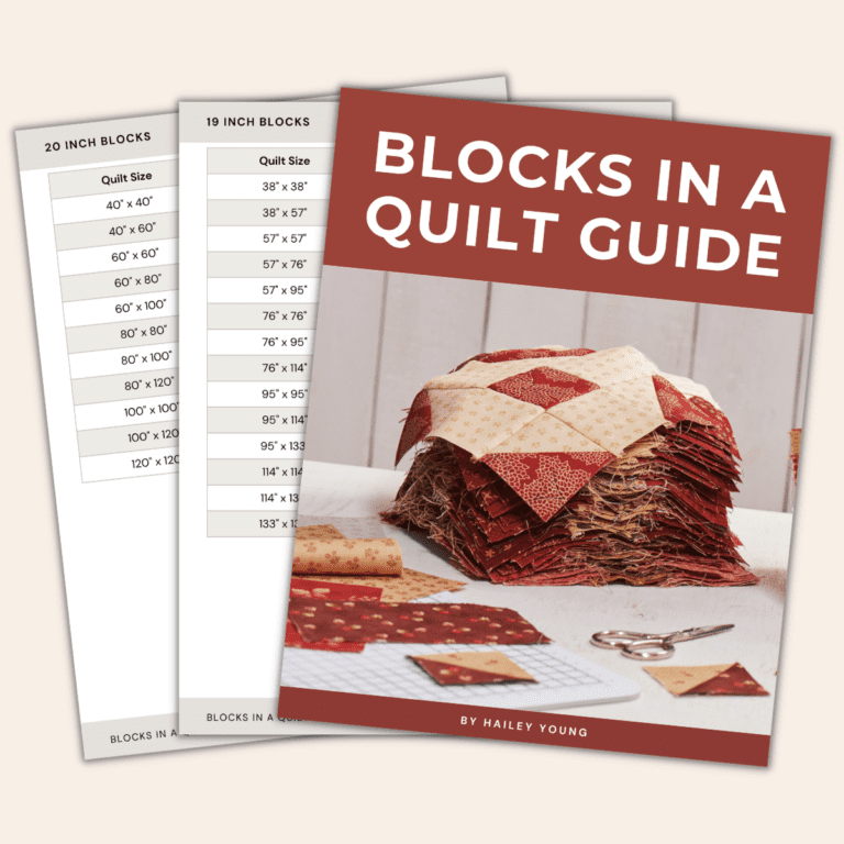 How Many 6 Inch Blocks Do I Need to Make a Quilt?