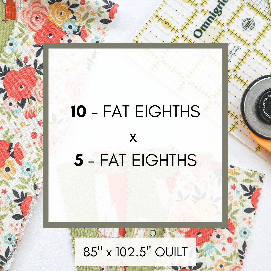 How Many Fat Eighths Do I Need to Make a Quilt?