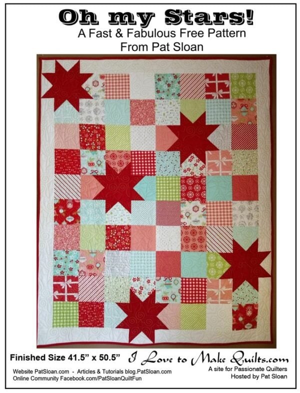 40 Completely Free Charm Pack Quilt Patterns for Beginners - Hailey ...
