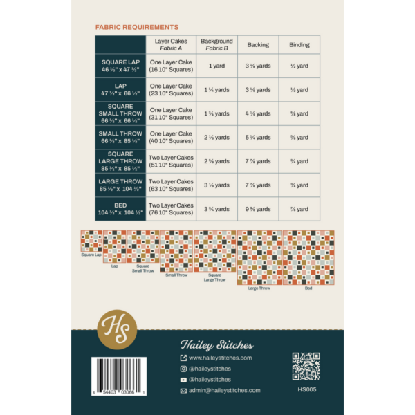 Layer Cake Layout Quilt Pattern (PDF Download) - Image 3