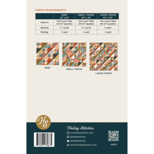 Simple Triangles Quilt Pattern (PDF Download) - Image 3