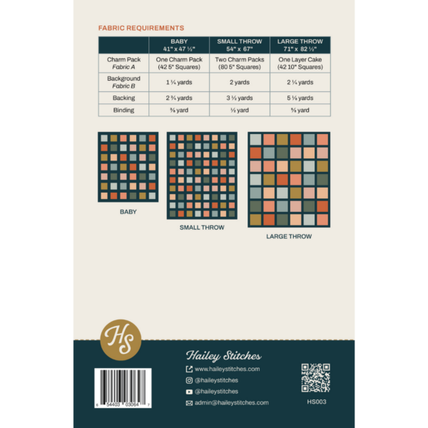 Simple Sashing Quilt Pattern (PDF Download) - Image 3