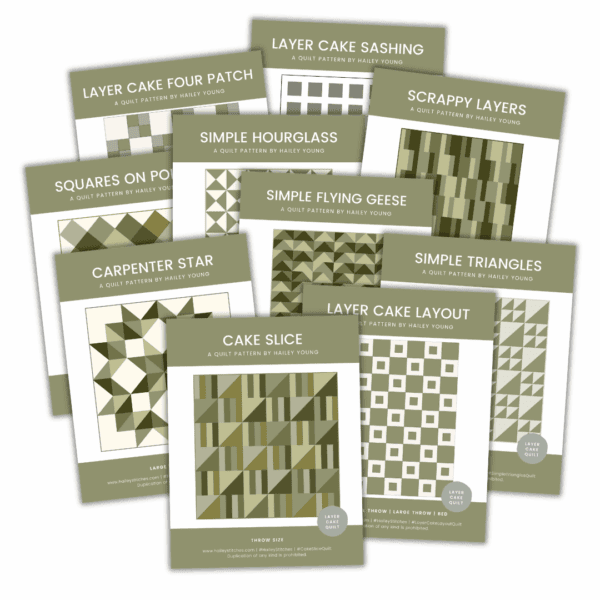 Layer Cake Quilt Pattern Bundle (PDF Download) - Image 2