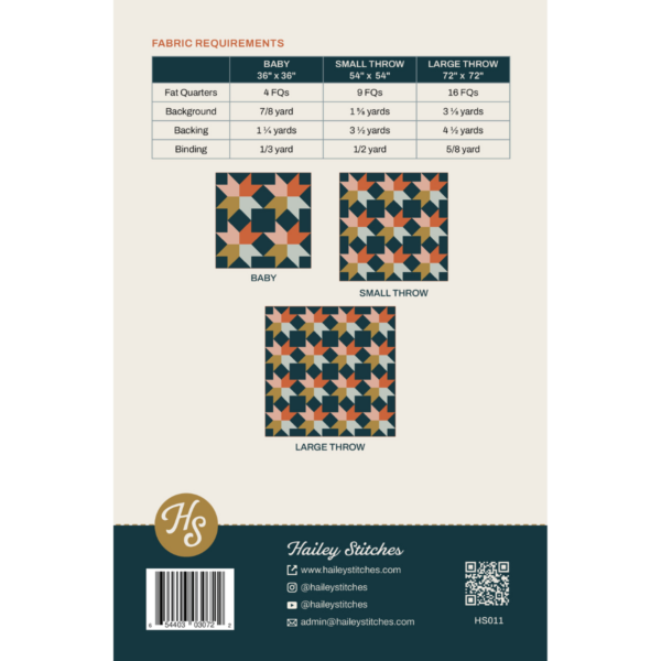 Four Patch Sawtooth Star Quilt Pattern (PDF Download) - Image 3